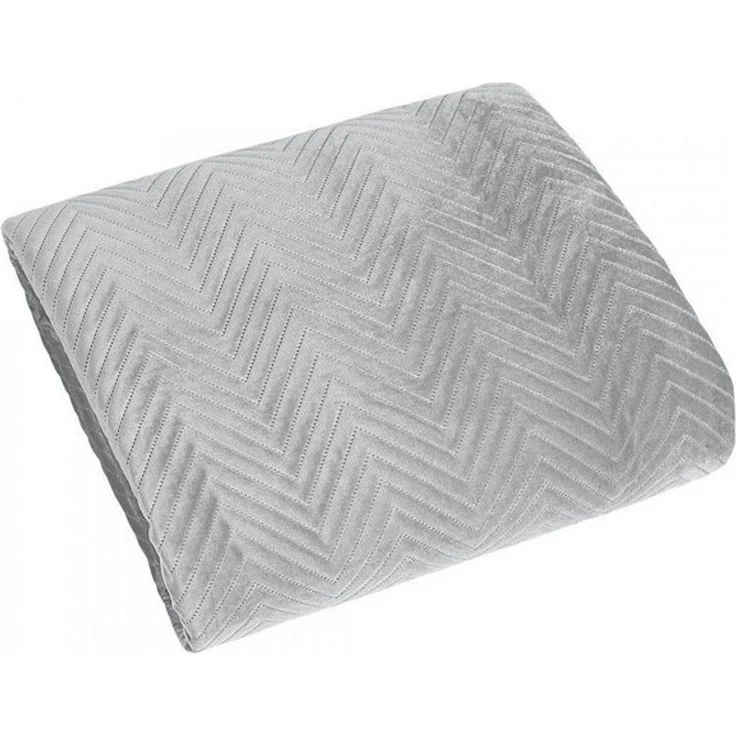 Eurofirany Tagesdecke Bettüberwurf SIMONA mit Fischgrätmuster versteppt, Samt, Größe 230x260 oder 220x240 oder 200x220 – Bild 3