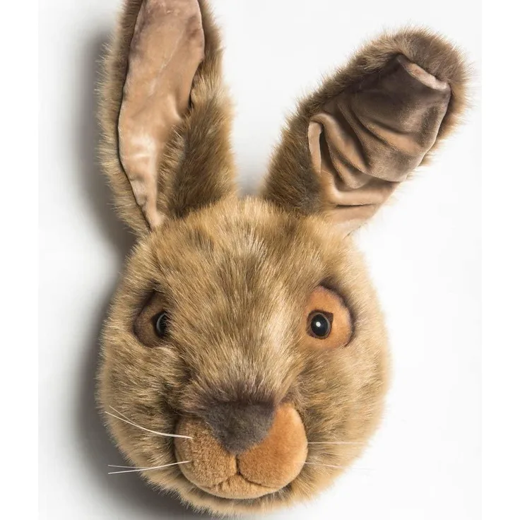 Wild & Soft Hase Lewis Tierkopf Braun