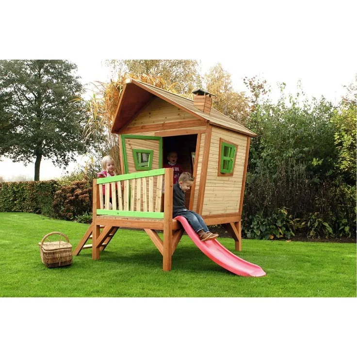 Axi Holz Kinderspielhaus Iris inkl. Veranda &