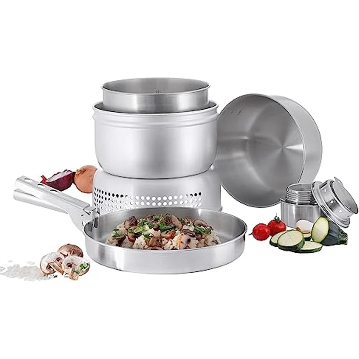 TATONKA® Kochtopf Multi Set + A. Burner Campinggeschirr – Bild 2