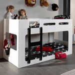 Vipack 'Luca' Halbhochbett 90x200 cm weiß, inkl. Lattenrost