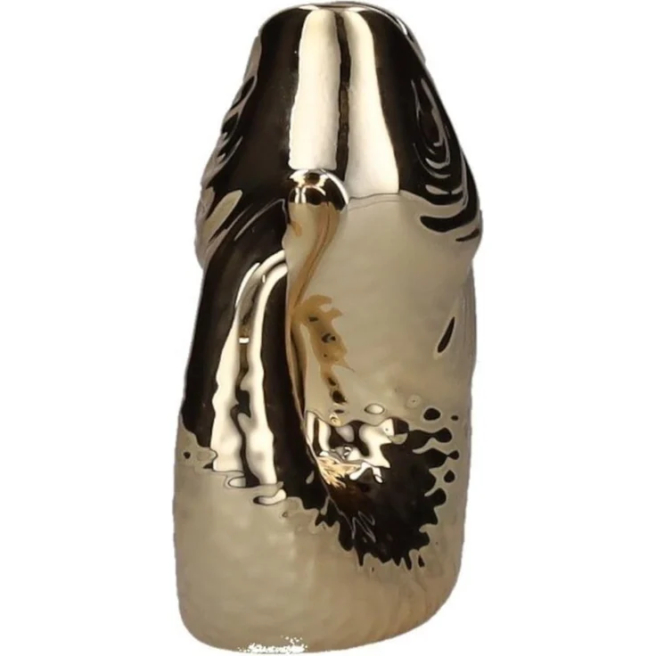 Gift Company Monsieur Carafon Fisch Vase XS gold 0,2 Liter – Bild 2
