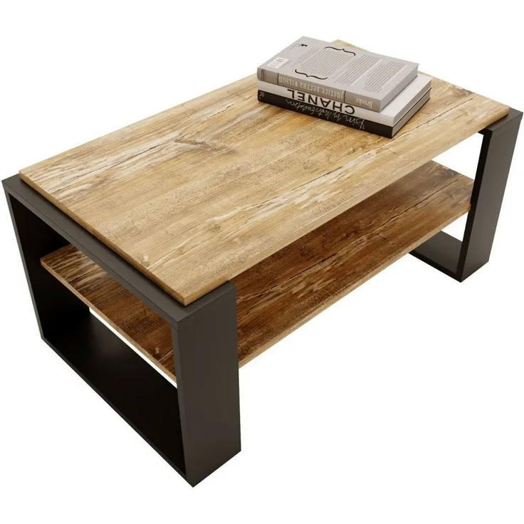 Raumhirsch Furniture Couchtisch Kaja96 modern & stabil fürs Wohnzimmer aus Holzwerkstoff