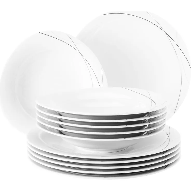 Seltmann Weiden Trio Highline Tafelservice 12-teilig