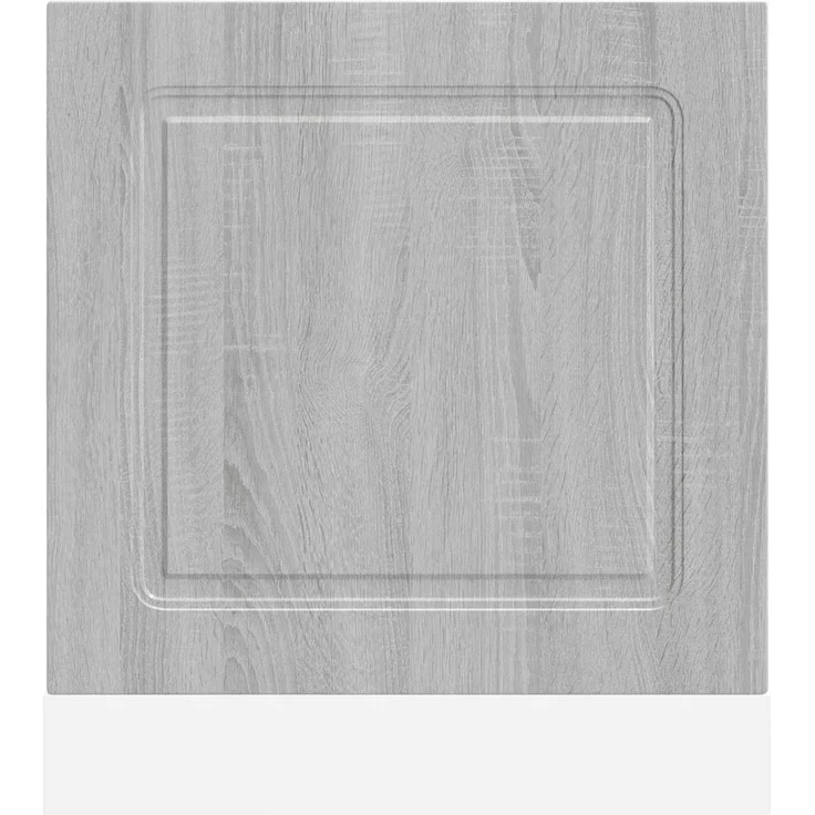 vidaXL Geschirrspülerblende Kalmar Grau Sonoma 60x1,5x57 cm 853663 – Bild 7