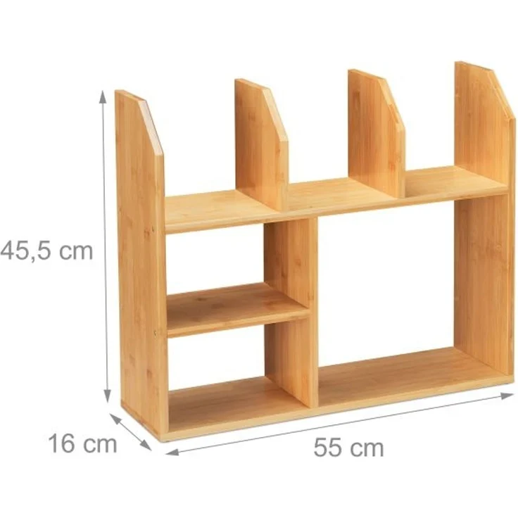 Bambusregal 6 Fächer – Bild 10