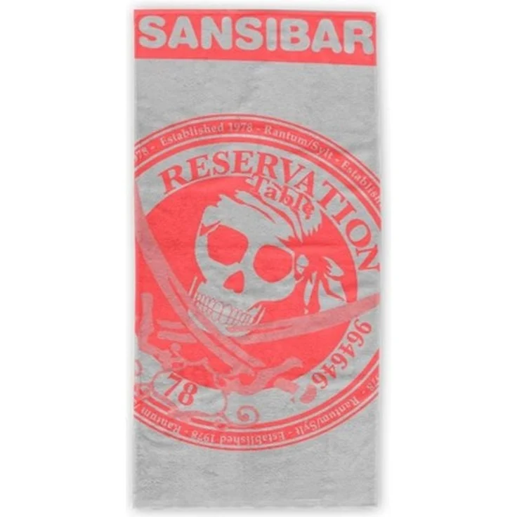 Sansibar Sylt Badetuch Sansibar Strandtuch Saunatuch Reservation (1-St), 100x180 cm, weiches Walk-Frottier, langlebig, pflegeleicht, saugstark – Bild 4