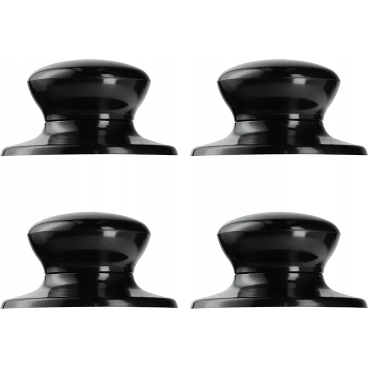 KADAX 4x Deckelgriffknopf Topfdeckelknöpfe Schwarz – Bild 6