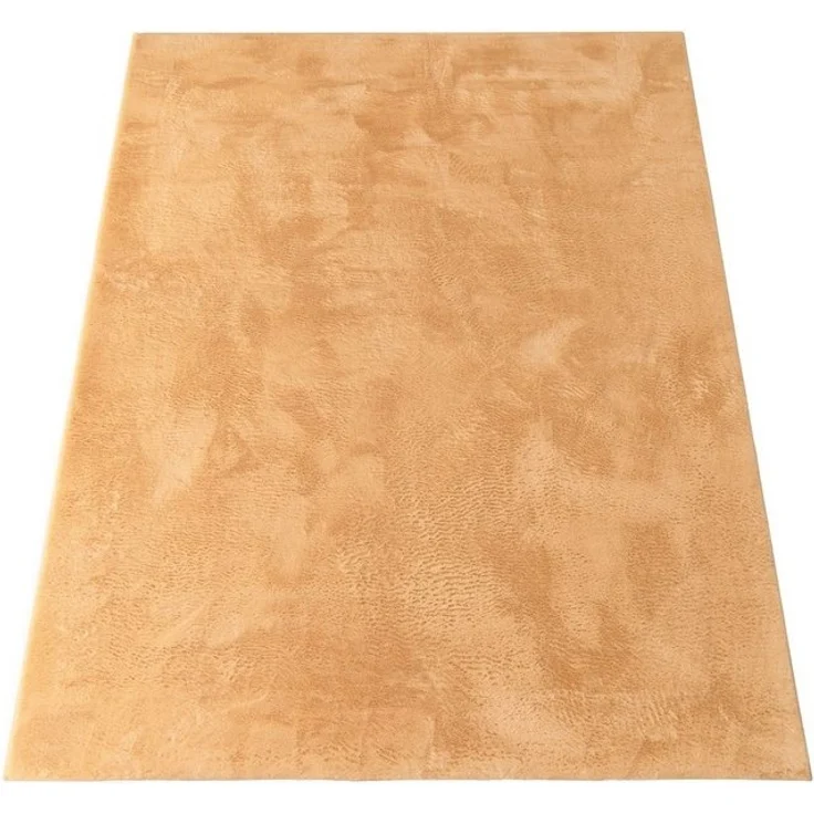 Paco Home Fellteppich Kunstfell Soft 380, rechteckig, Höhe: 14 mm, Langflor, Kuschelteppich - besonders weich, Uni-Farben – Bild 4