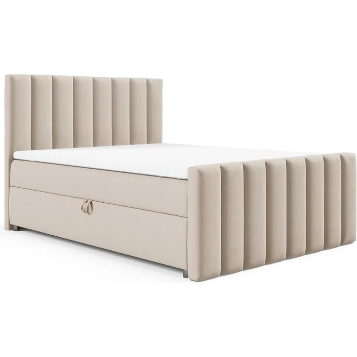 Best for Home Boxspringbett mit Bettkasten Trinity K10 Lux, mit Bettkasten, inkl. 7 cm Topper (140x200 160x200 180x200 200x200 cm), Verschiedene Liefermöglichkeiten, TOP Preis-Leistungs-Verhältnis
