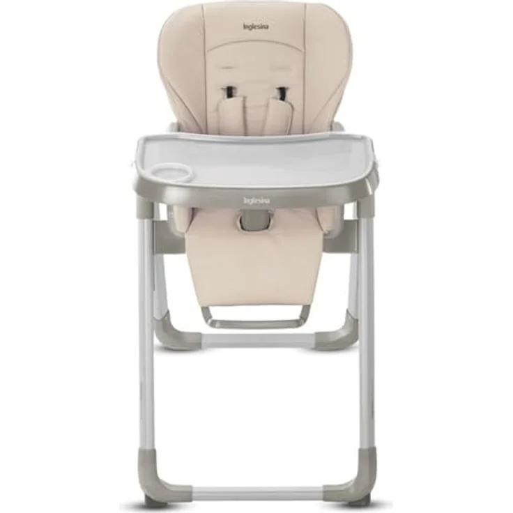 Inglesina My Time Hochstuhl, Butter, Verstellbar von Geburt bis 36 Monate, Faltbar, Modernes Design, Höchster Komfort und Hygiene – Bild 2