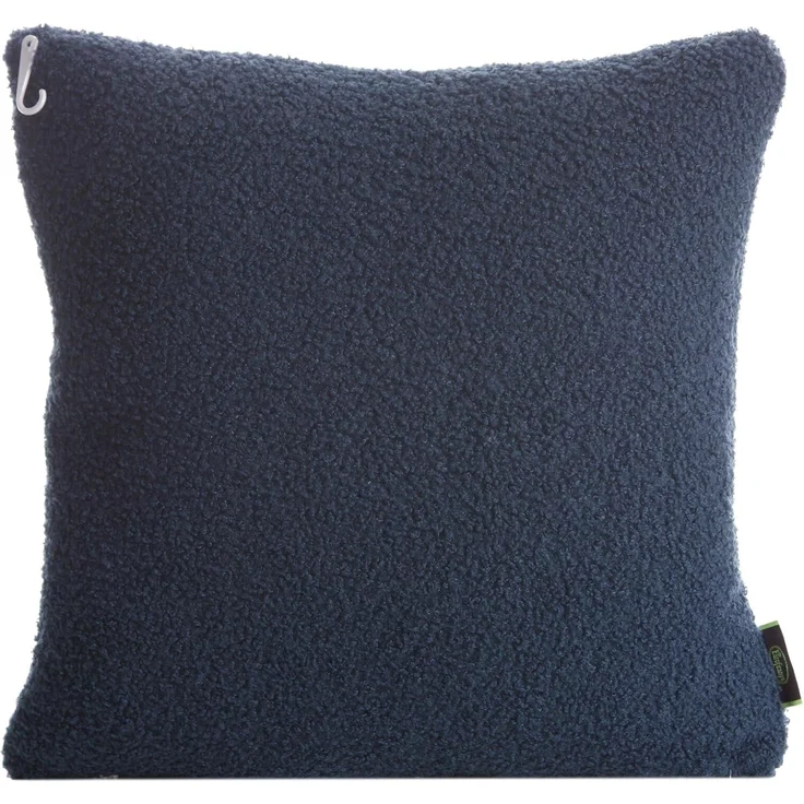 Kissenbezug Bouclee dunkelblau 45x45 marine