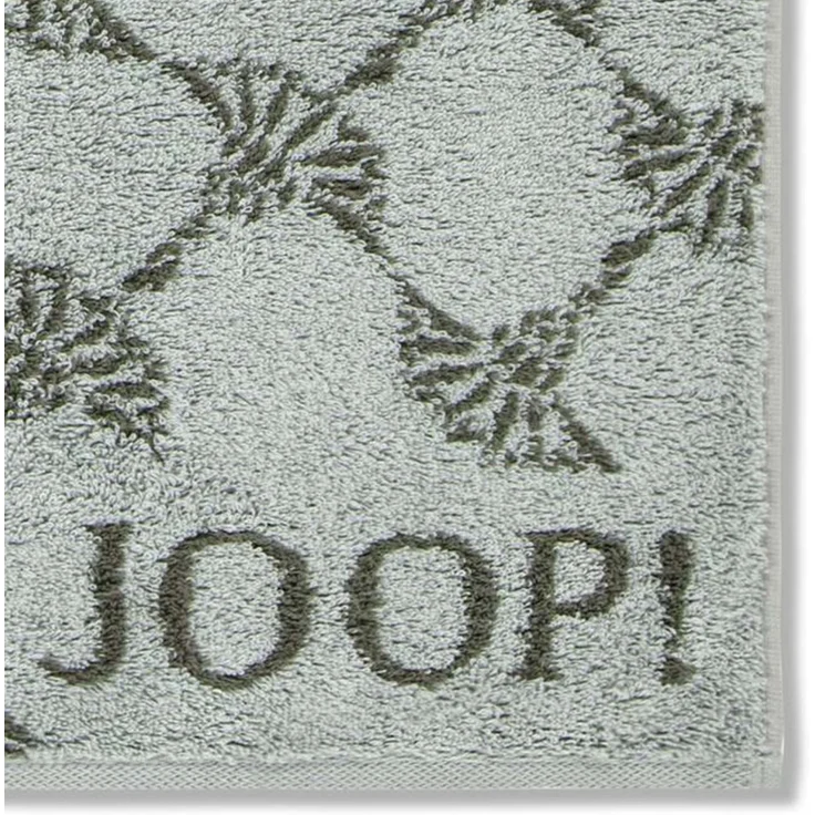 JOOP! Gästetuch Classic Frottierkollektion, 3er Pack - Walkfrottier Salbei Cornflower 30x50cm – Bild 4