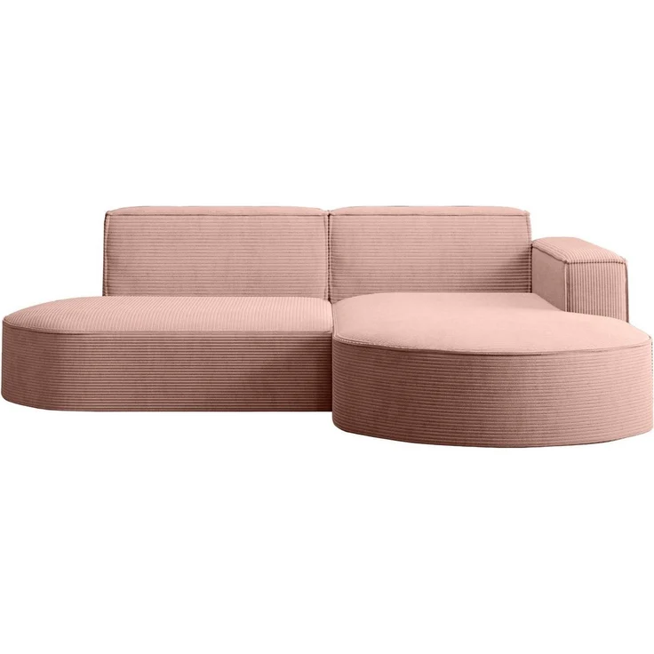 Kaiser Möbel Ecksofa Designer MODENA STUDIO L stoff Cord, Ecksofa, Cord Sofa, L-Form, Links/Rechts wählbar – Bild 2