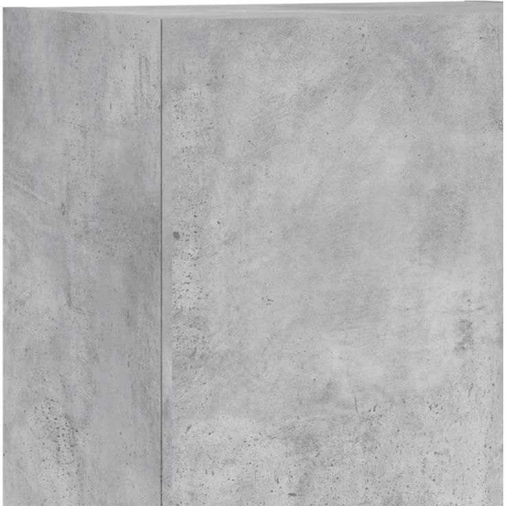 vidaXL 5-tlg. Wohnwand Betongrau Holzwerkstoff 3216460 – Bild 9