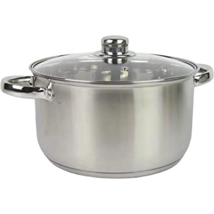 Michelino Topf-Set 8-teiliges Topfset "Berlin" mit Füllstandsanzeige für alle Herdarten, Edelstahl (8-tlg), Induktionsgeeignet – Bild 2