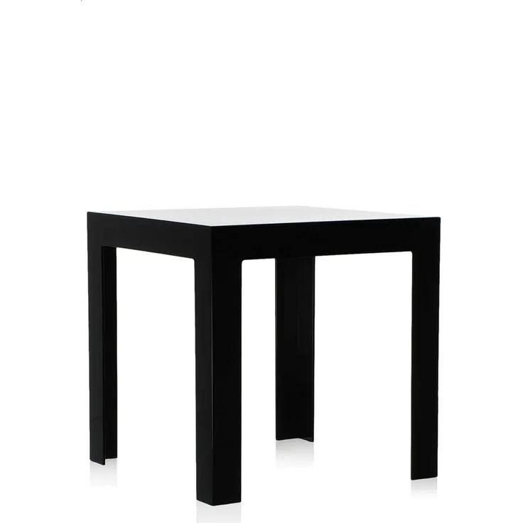 Kartell Jolly Tisch, Schwarz glänzend
