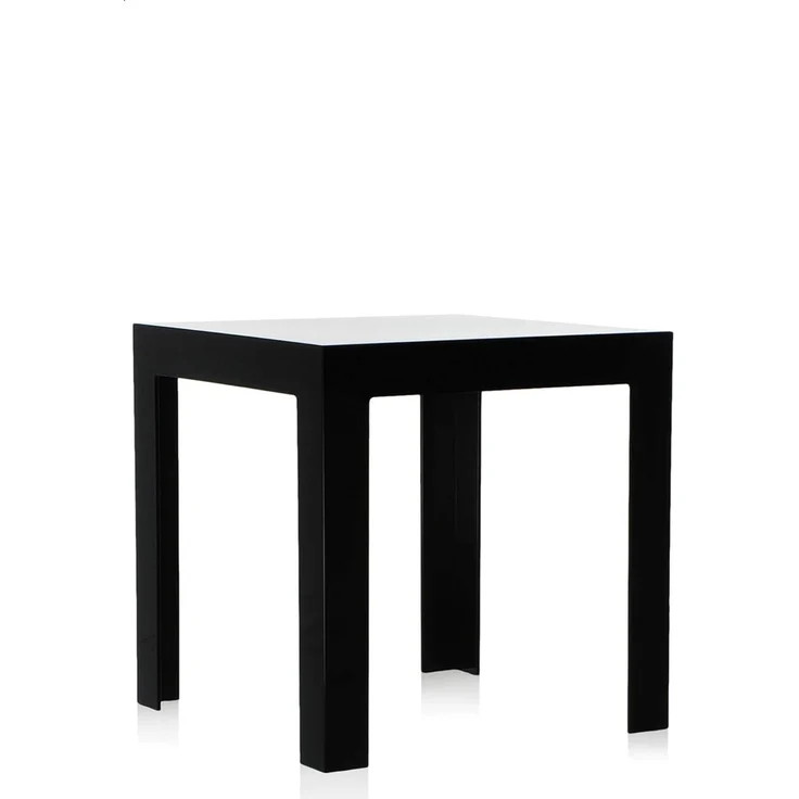 Kartell Jolly Tisch, Schwarz glänzend