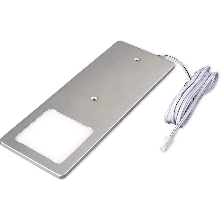 kalb LED Unterbauleuchte Silber 5W - sehr flache Küchenleuchte mit Touch-Dimmfunktion, 2er Set warmweiß, warmweiss – Bild 9