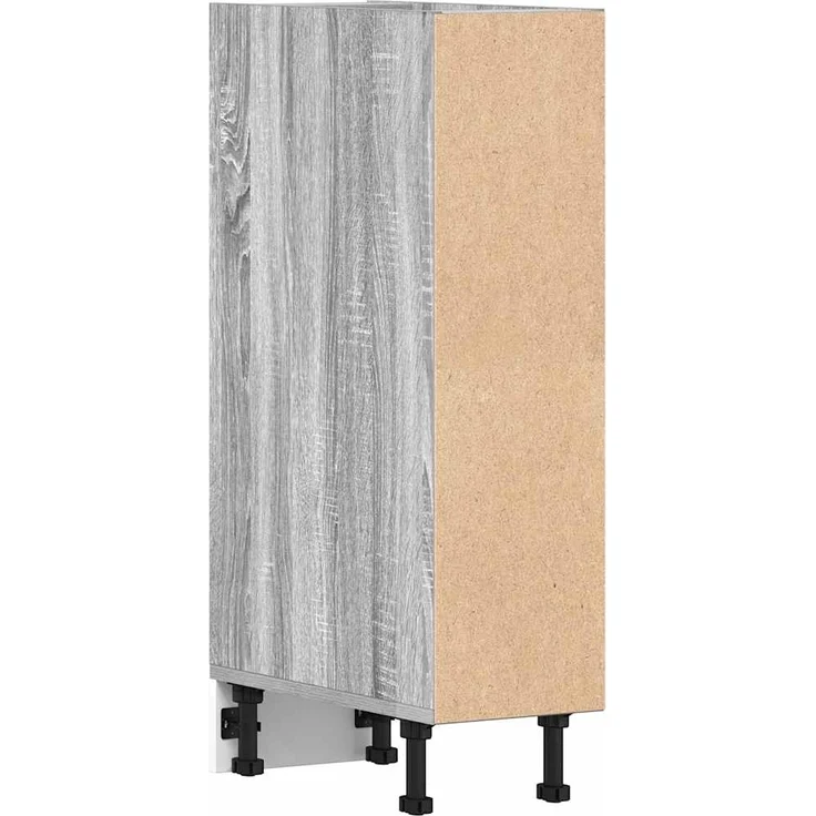 vidaXL Unterschrank Riga Grau Sonoma 20x44,5x81,5 cm Holzwerkstoff 854189 – Bild 5