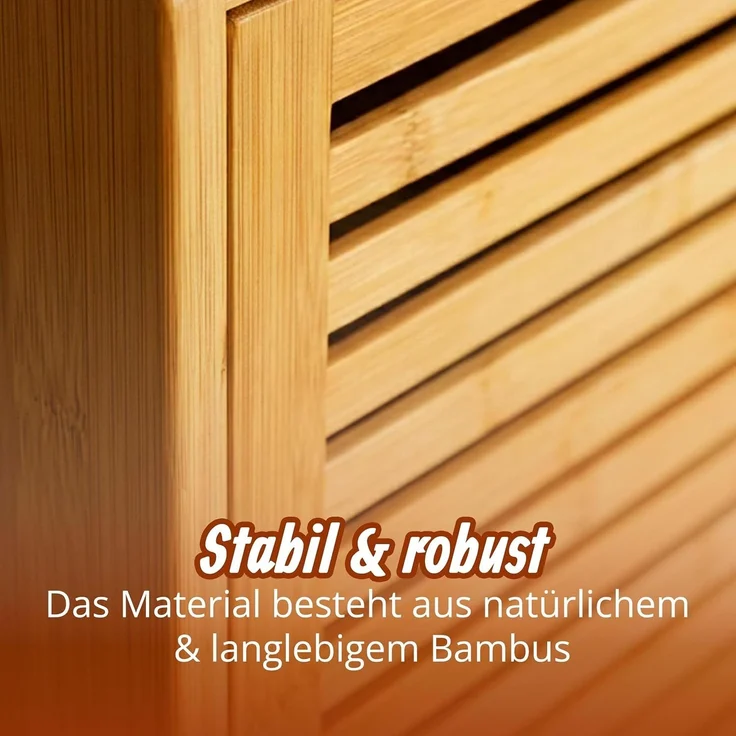 Relaxdays Kleiderständer aus Bambus – Bild 8