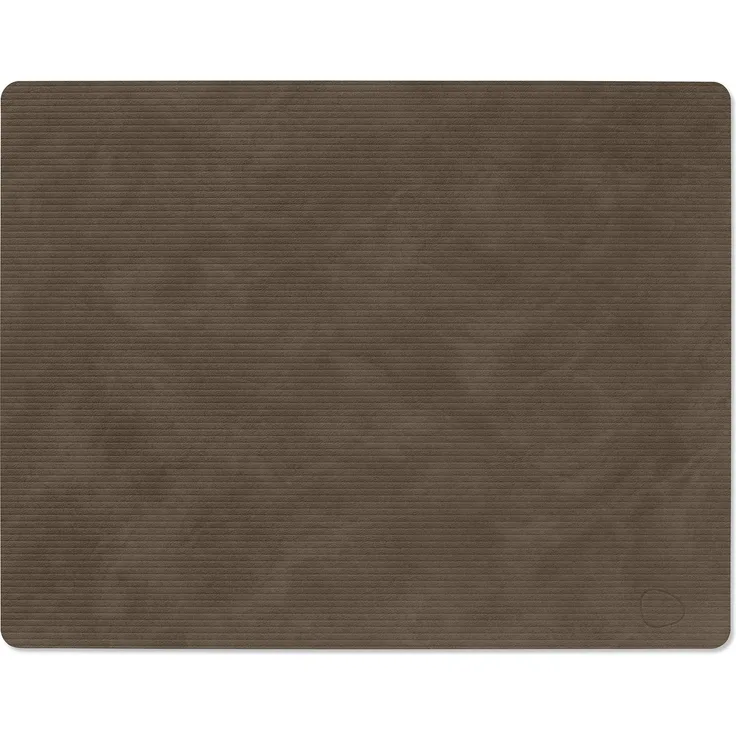 LIND DNA Table Mat Square L 35x45 cm Corduroy Caviar