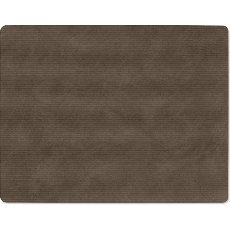 LIND DNA Table Mat Square L 35x45 cm Corduroy Caviar
