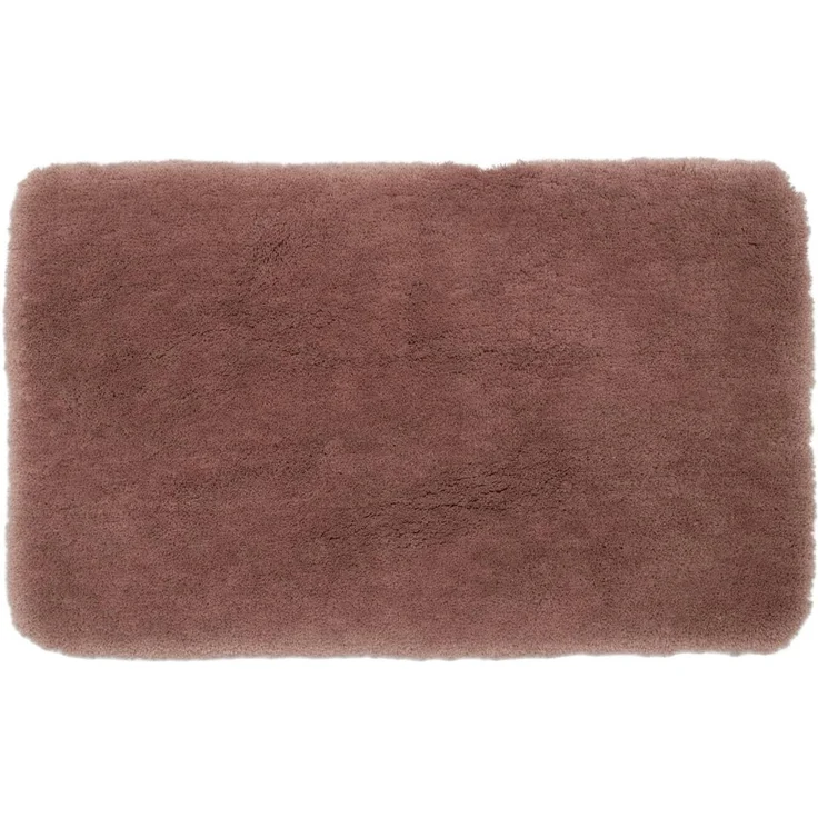Gözze - Deluxe Badteppich mit extra hohem Flor, 100% Polyester (Mikrofaser), Mit Antirutschbeschichtung, 70x120 cm - Sand