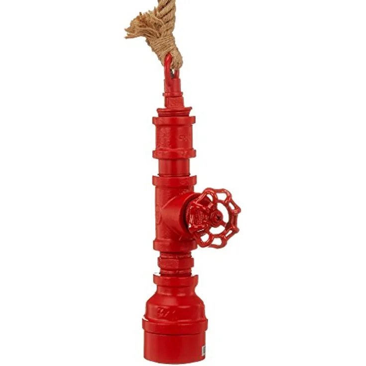 Näve Regia Pendelleuchte Retro, mit Vintage Seil, E27, 12 cm, Metall, IP20