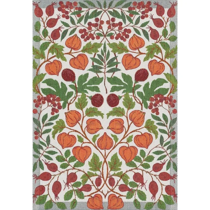EKELUND MASTER WEAVERS 1692 Geschirrtuch Küchenhandtuch Höstskörd 599 35x50 cm, (1-tlg, 1 x Geschirrtuch), Pixel gewebt (6-farbig)