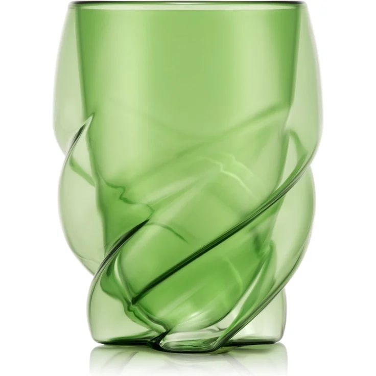 Bodum 2 Stück Glas doppelwandig 0.27l Pavina Paris transparent green – Bild 1