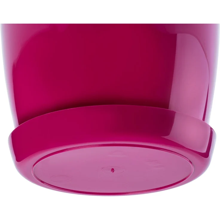 KADAX Blumentopf mit Ständer, Kunststoffabdeckung, Blumentopf, 16 cm, Rosa, für Blumen – Bild 6