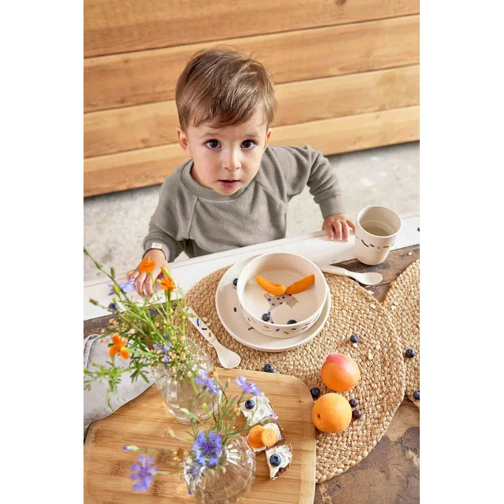 Lässig Geschirr-Set 4-tlg. Little Mateys Royal Blau – Bild 10