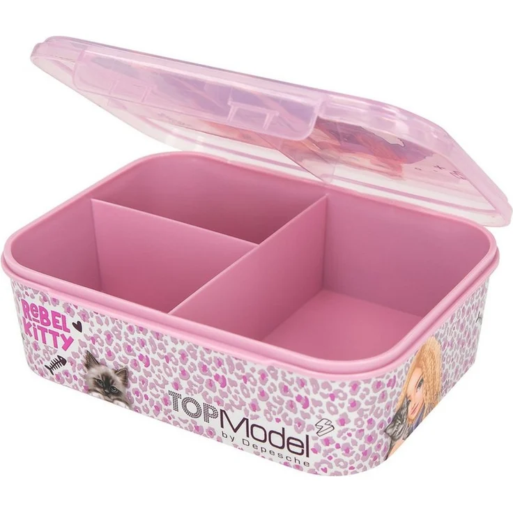 Depesche Brottasche DEPESCHE TOPModel Brotdose REBEL KITTY – Bild 2
