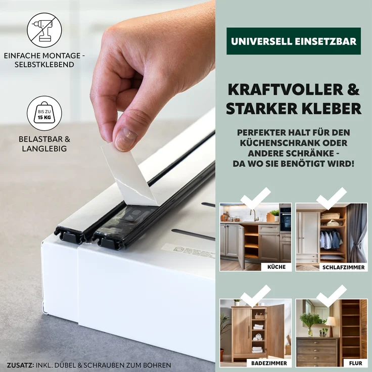 Teleskopschublade 2er, 43-67 cm – Bild 4