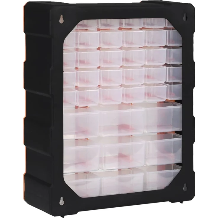 vidaXL Multi-Schubladen-Organizer mit 39 Schubladen 38x16x47 cm 147585 – Bild 4