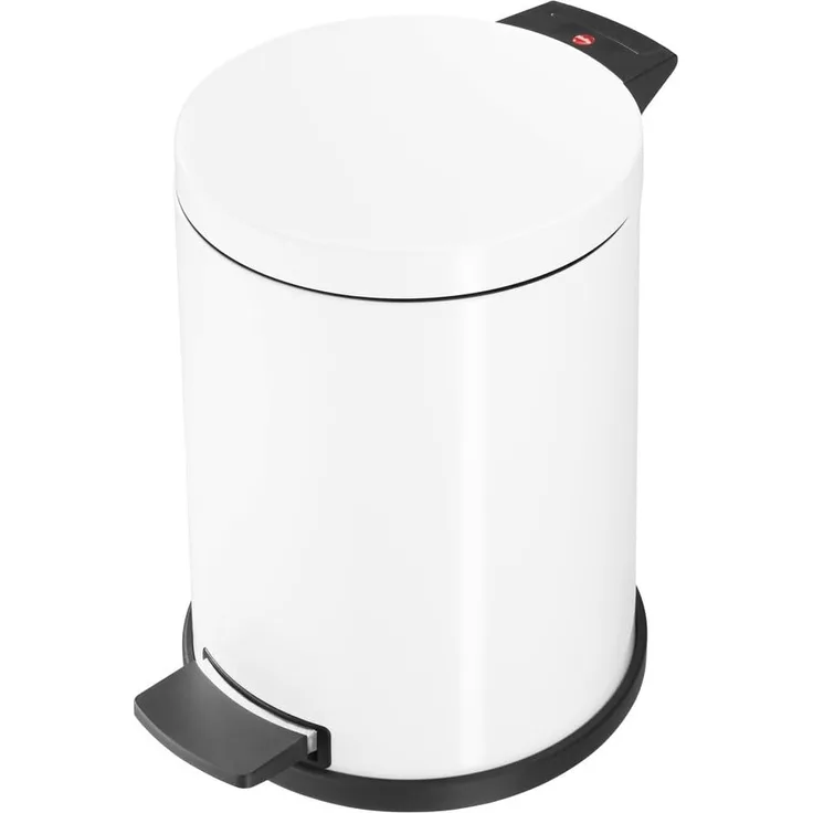 HAILO Treteimer Solid M 12 Liter weiß