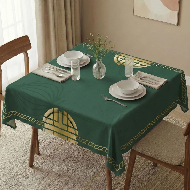 Hermia Concept 'Hm-Tblnwy26-13-140 x 140' Tischdecke, Mehrfarbig, 140 x 140 cm – Bild 1