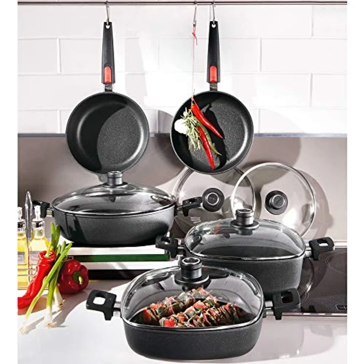 WOLL MADE IN GERMANY Bratpfanne Nowo Titanium, Aluminiumguss (1-tlg), Made in Germany – Bild 3