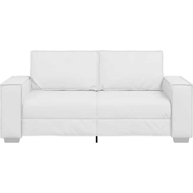 vidaXL Zweisitzer-Sofa Weiß 180 cm Kunstleder 4105057 – Bild 5