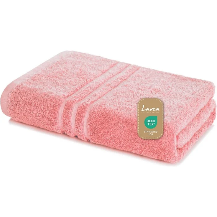 Lavea Badetuch Duschtuch 100x150 cm Elena Frottee Duschhandtuch, 100% Baumwolle, 500 g/m² Frottier, weich & saugstark, pflegeleicht – Bild 5