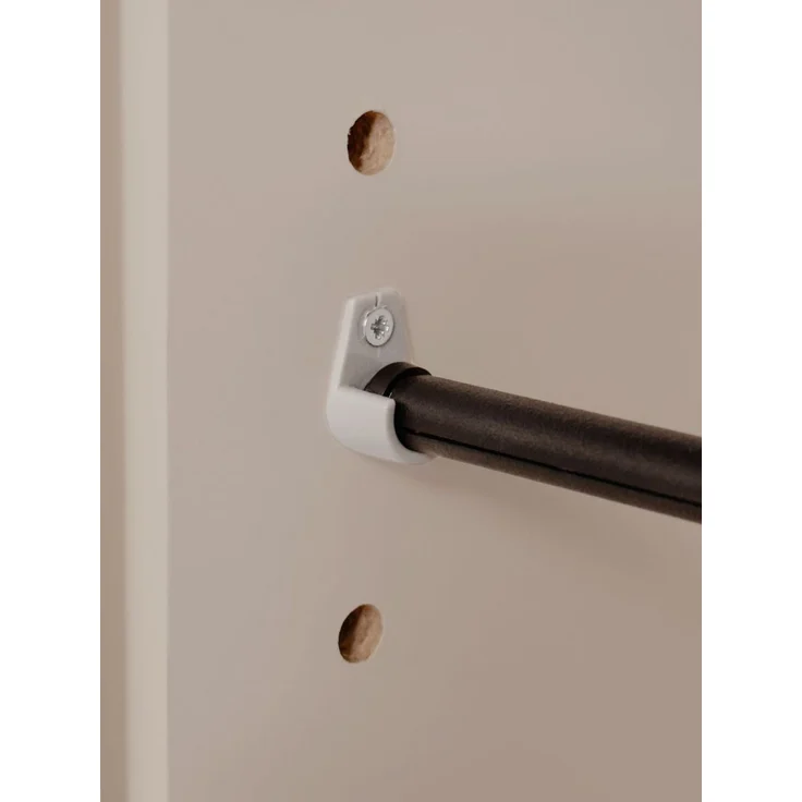 Schuhschrank Logu in Samt 100 x 110 cm – Bild 6