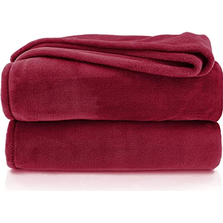 Wohndecke Premium Super Soft Flanell Kuscheldecke Sofadecke, heimtexland, super weich und flauschig, Allergiker geeignet, atmungsaktiv – Bild 2