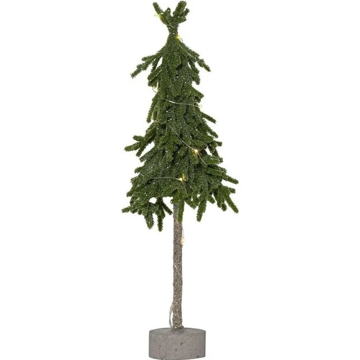LED-Tannenbaum 'Lummer', ca. 13x45cm, zum Stellen, – Bild 3