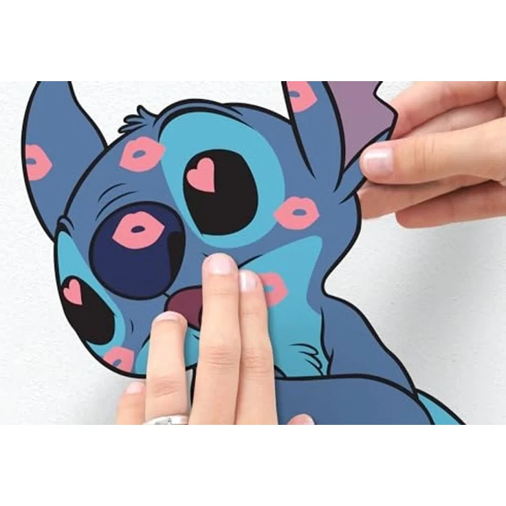 Komar Wandtattoo Stitch in Love - Größe 50 x 70 cm (43 St), Künstler: Komar, selbstklebend, Wandsticker, Kinderzimmer – Bild 5