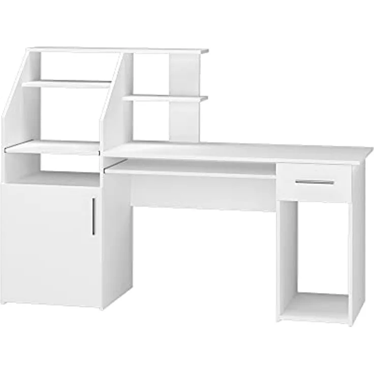 Schreibtisch Edwin Weiß 166 x 50.5 cm Vicco