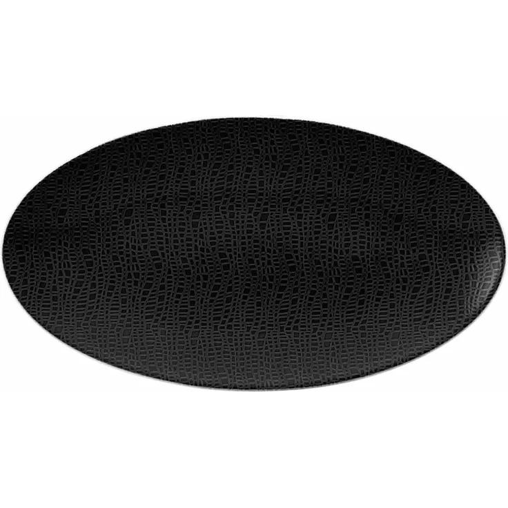 Seltmann Weiden Life Fashion Servierplatte 33x18 cm - Glamorous Black