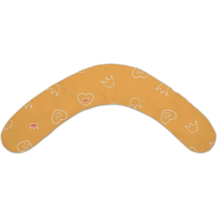 Theraline Dodo Pillow Stillkissen 170 cm inkl. Bezug 76 Krönchen Orange
