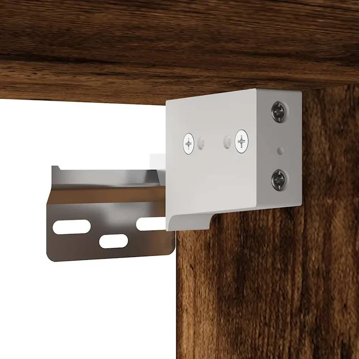 TV-Wandschrank, Fernsehschrank Räuchereiche 40 x 34,5 x 40 cm – Bild 7