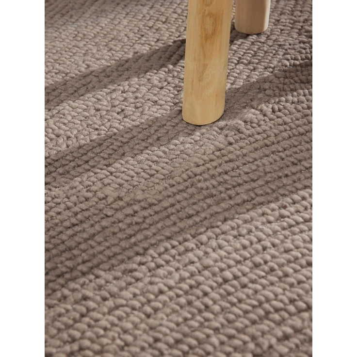 HANSE Home Wollteppich Calmio, auch als Läufer und in rund, rechteckig, Höhe: 18 mm, Handgetuftet, Wolle, Natur, Wohnzimmer, Schlafzimmer, Skandi, Hygge – Bild 9